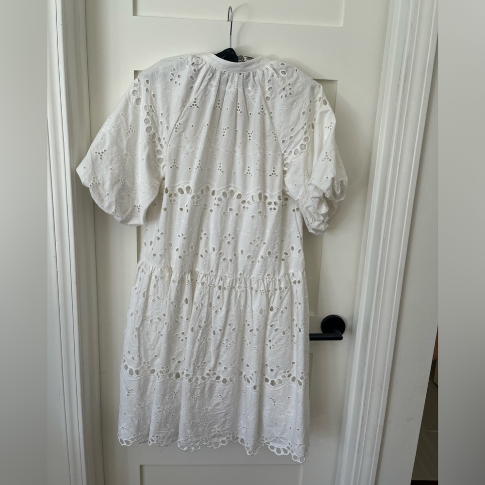 Anthropologie White Mini dress - Picture 3 of 5